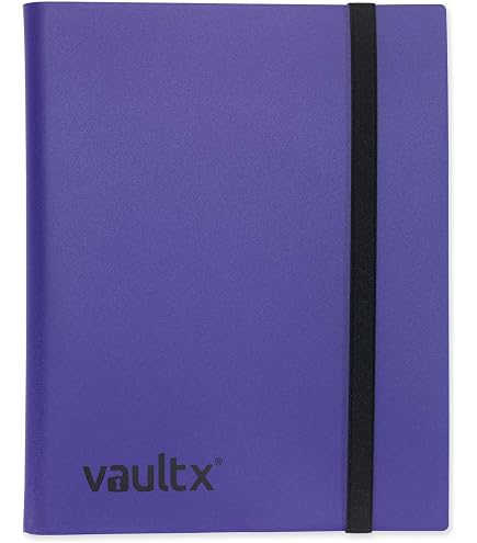 Amazon.com: Vault X 4 Pocket Strap Trading Card Binder 160 Cards
